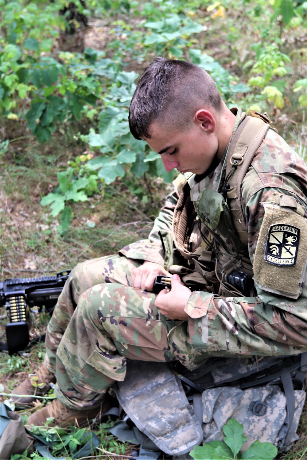 ROTC cadets from several universities hold field training at Fort McCoy