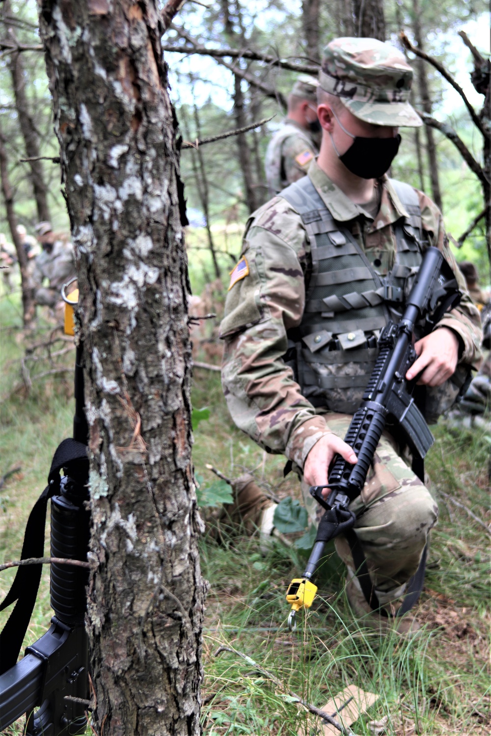 ROTC cadets from several universities hold field training at Fort McCoy