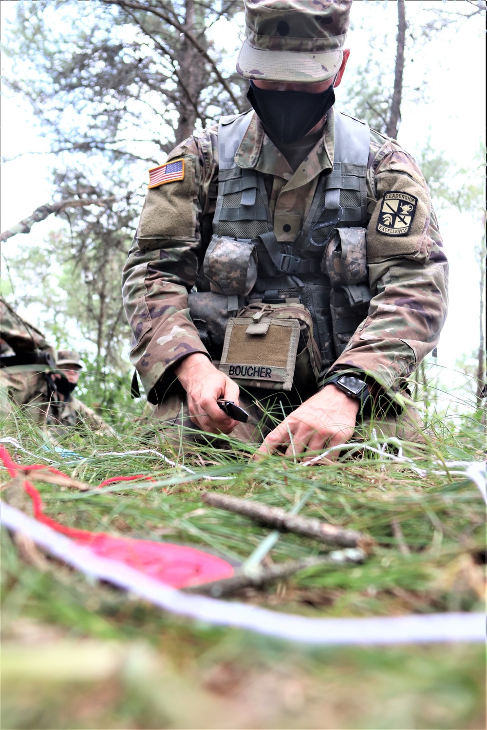 ROTC cadets from several universities hold field training at Fort McCoy