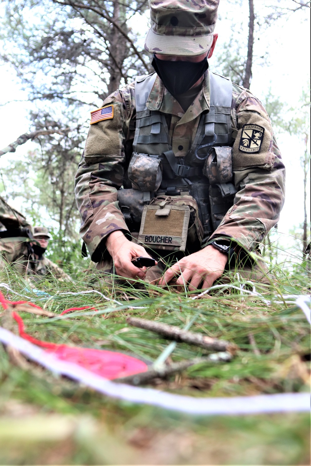 ROTC cadets from several universities hold field training at Fort McCoy