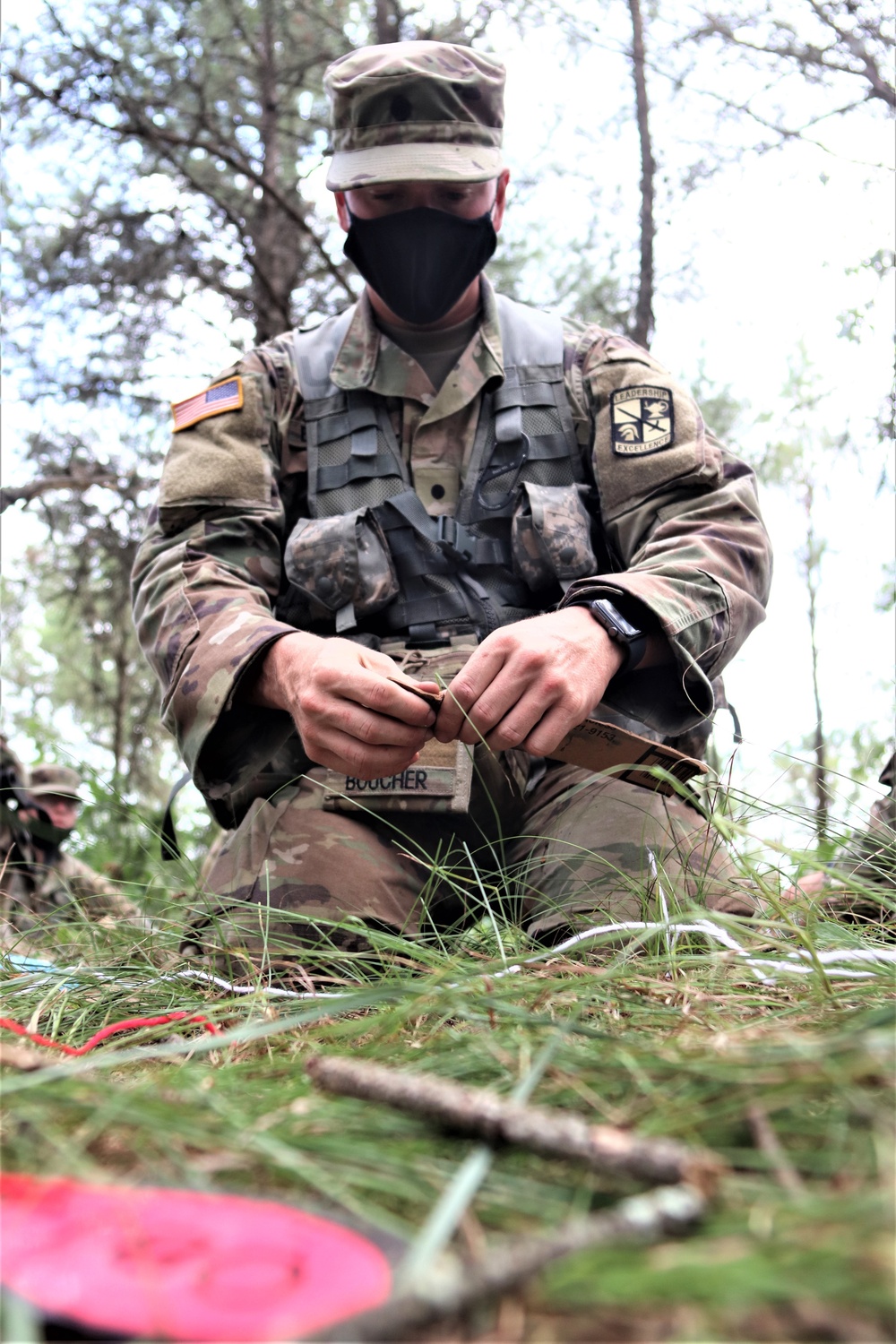 ROTC cadets from several universities hold field training at Fort McCoy