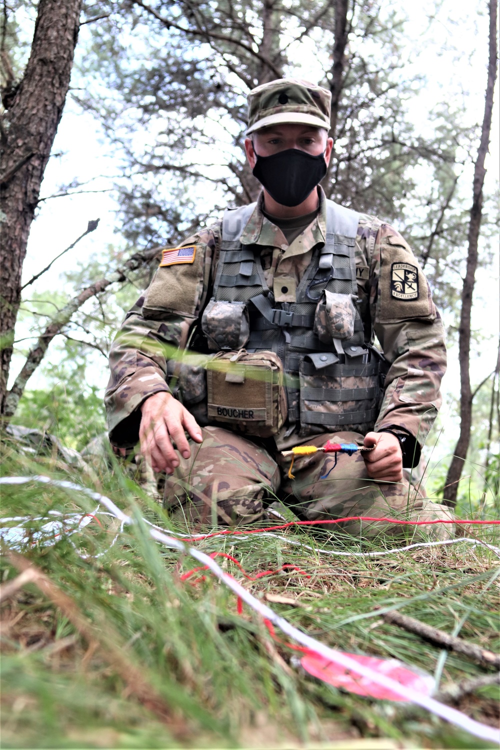 ROTC cadets from several universities hold field training at Fort McCoy