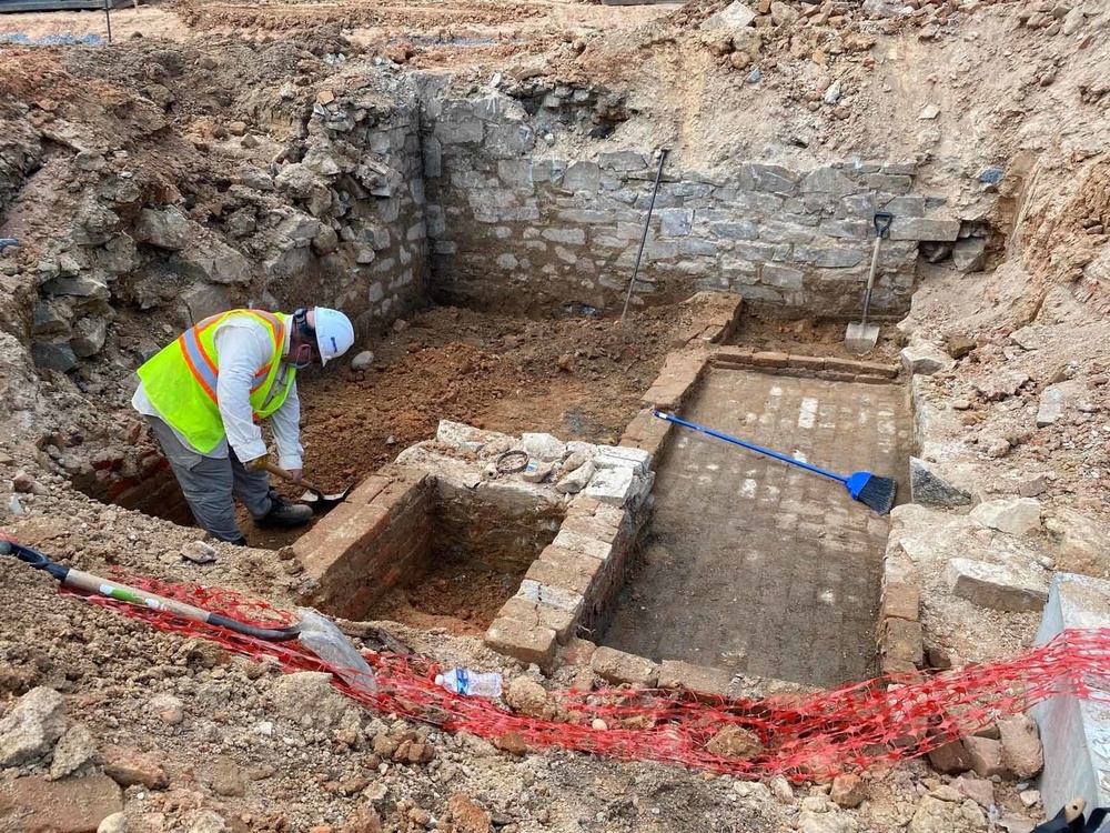 Excavation for Future Master Time Clocks Facility Unearths Links to D.C. History at Naval Observatory