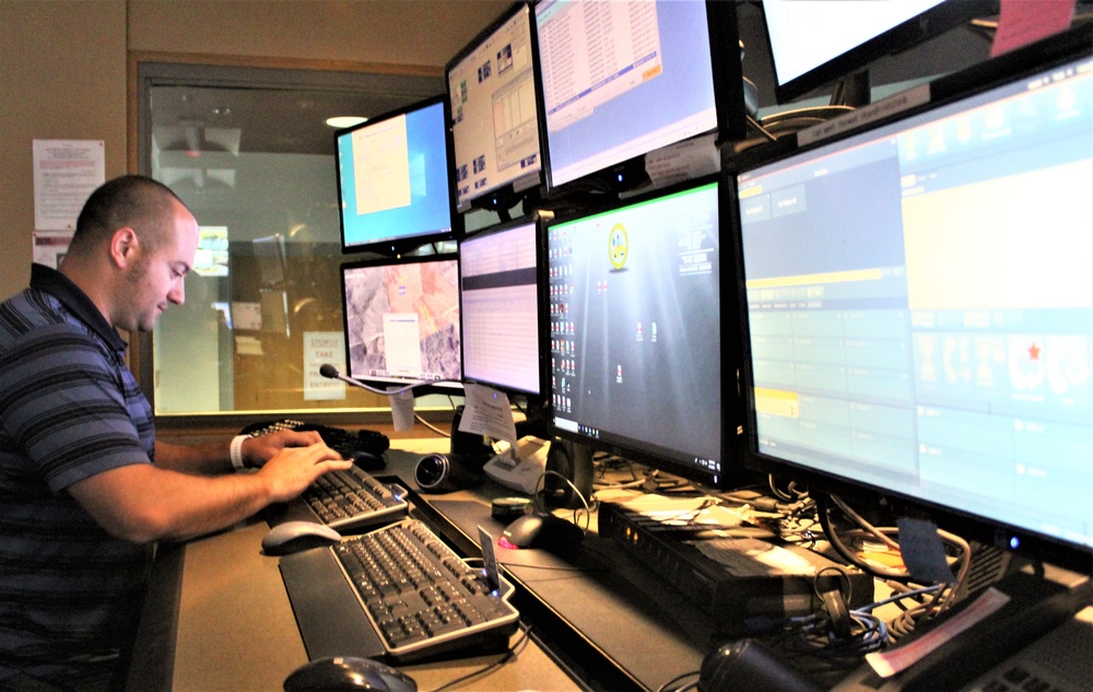 Fort McCoy dispatchers have continued 24/7 operations since pandemic began