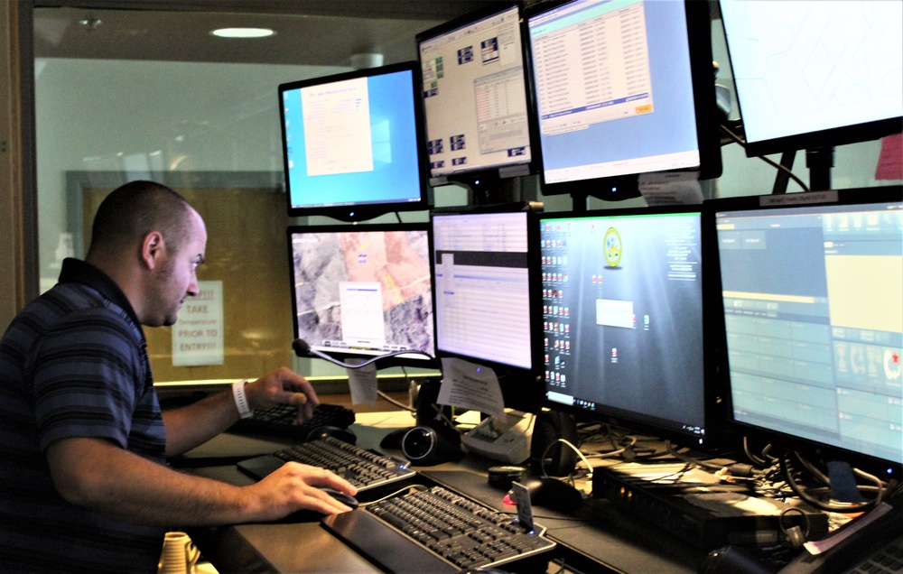 Fort McCoy dispatchers have continued 24/7 operations since pandemic began