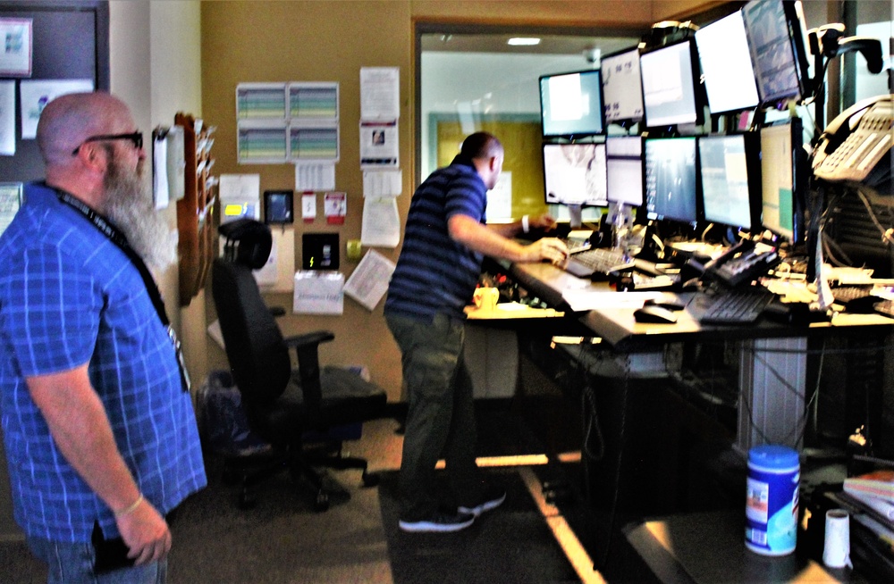 Fort McCoy dispatchers have continued 24/7 operations since pandemic began