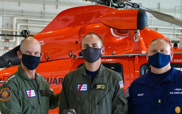 Coast Guardsman recognized as Aerospace Control Alert Maintainer of the Year