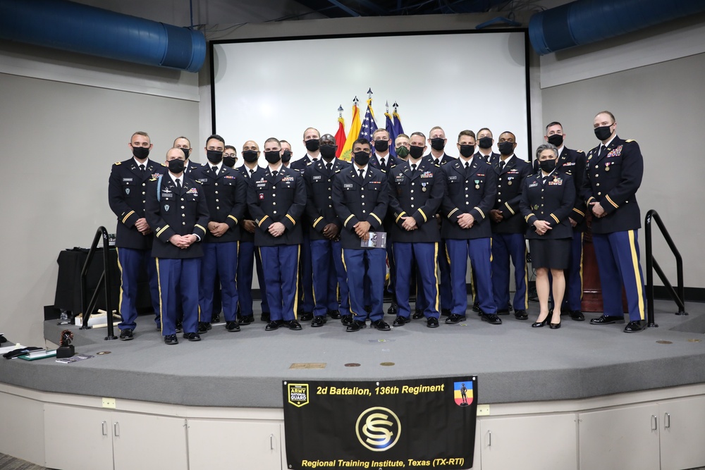 Texas Army National Guard OCS Class 63 Graduation