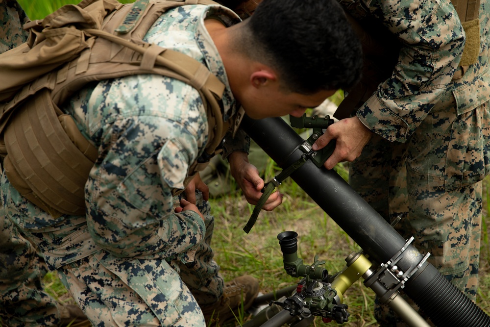 81mm Mortar Live-Fire Range: V26