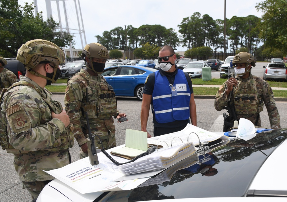Active shooter exercise tests Keesler's response