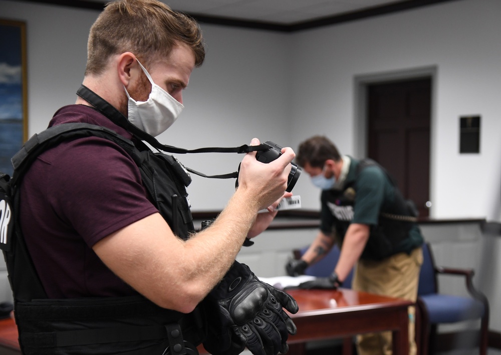 Active shooter exercise tests Keesler's response
