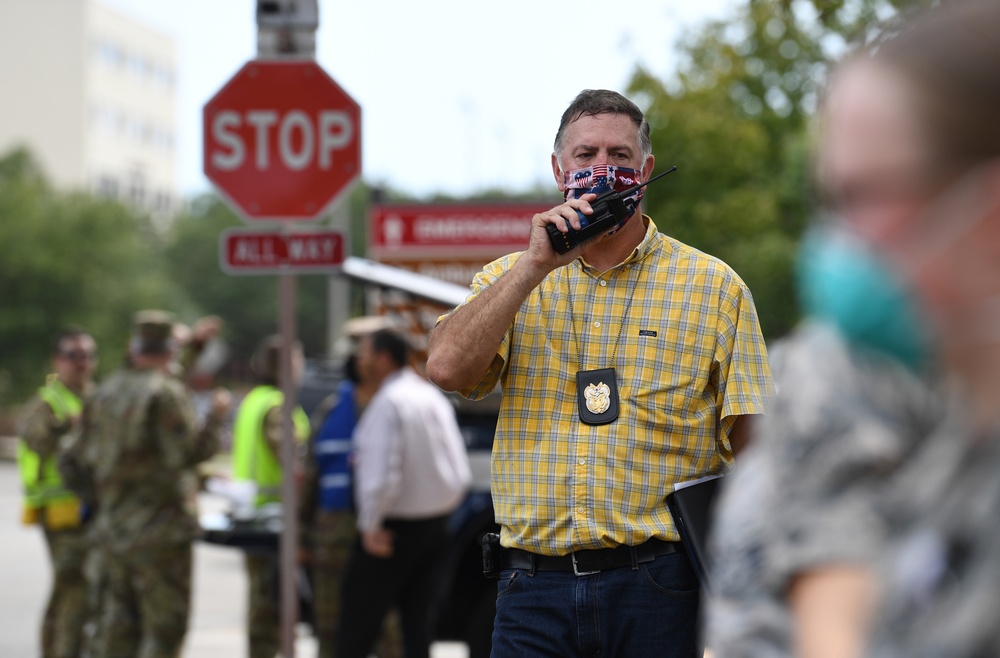 Active shooter exercise tests Keesler's response