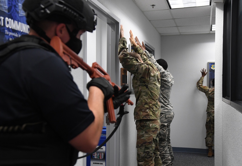 Active shooter exercise tests Keesler's response