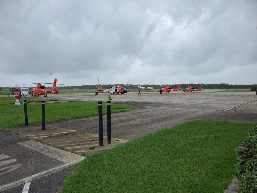Coast Guard Air Station New Orleans preps for Hurricane Laura