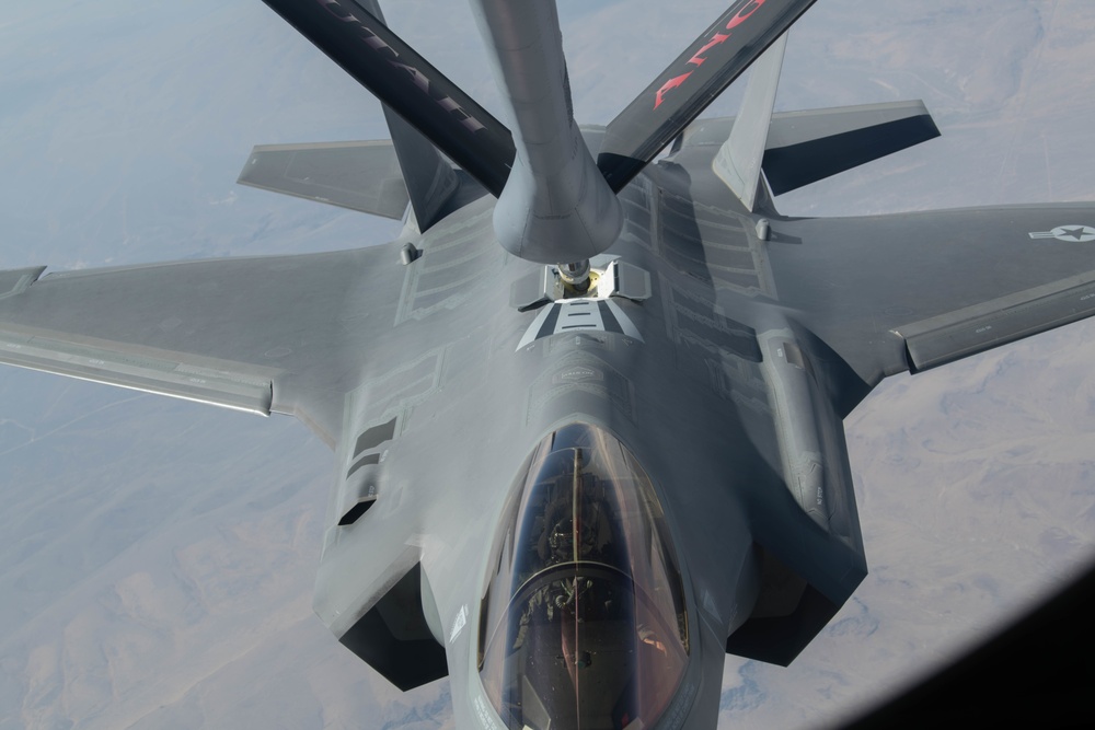 KC-135 Aerial Refueling