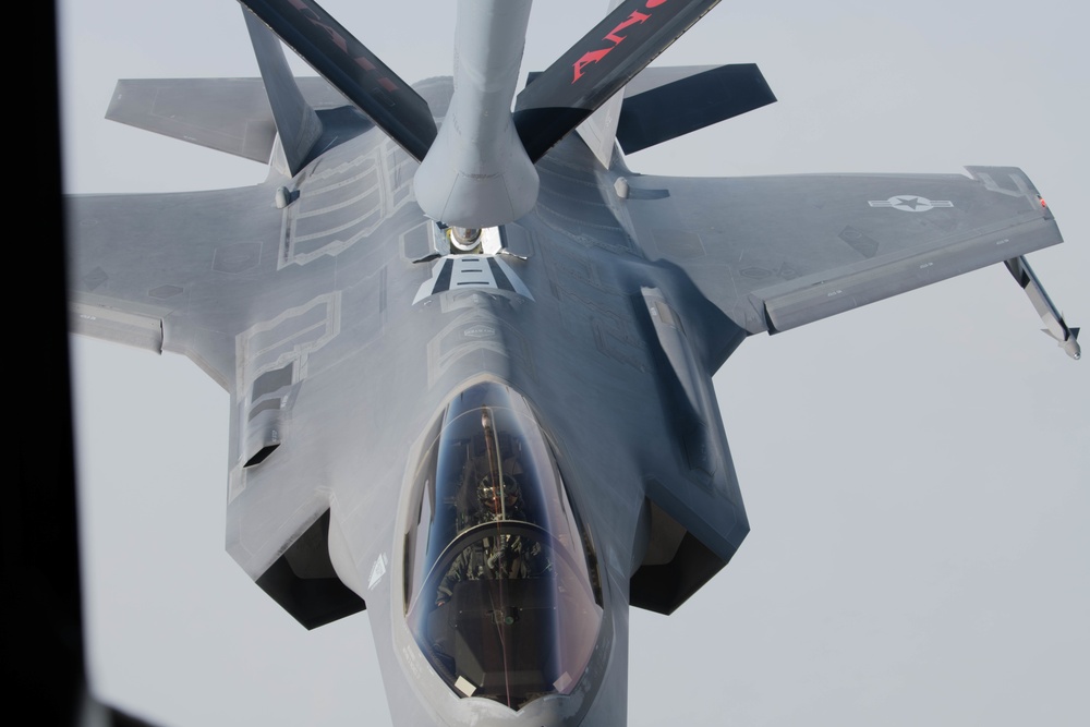 KC-135 Aerial Refueling