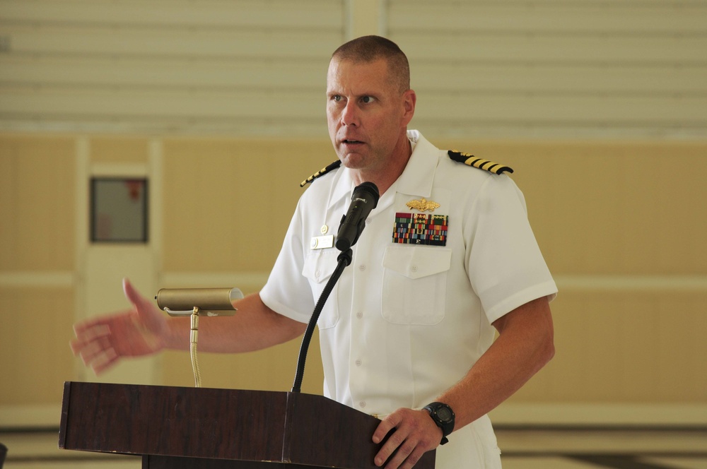 OICC Marine Corps Marianas Holds Change of Command