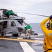USS America (LHA 6) And 31st Marine Expeditionary Unit Conduct Flight Ops and VBSS Exercise