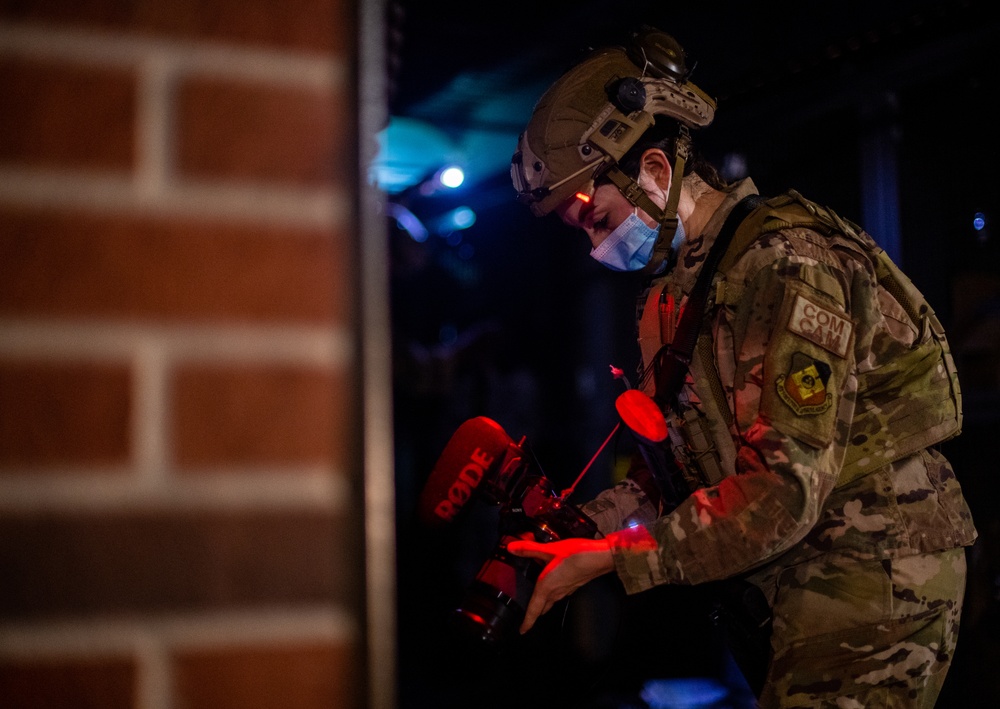 ComCam Airmen participate in Spring Chicken 2020