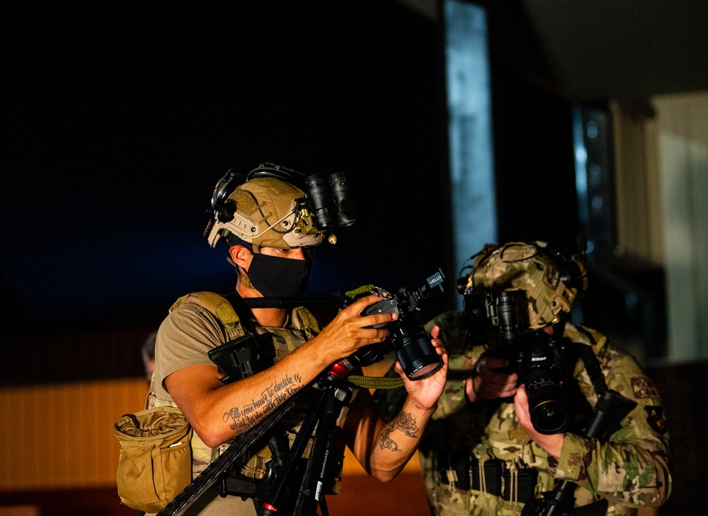 ComCam Airmen participate in Spring Chicken 2020