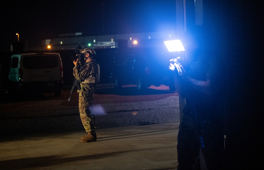 ComCam Airmen participate in Spring Chicken 2020
