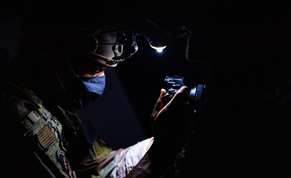 ComCam Airmen participate in Spring Chicken 2020