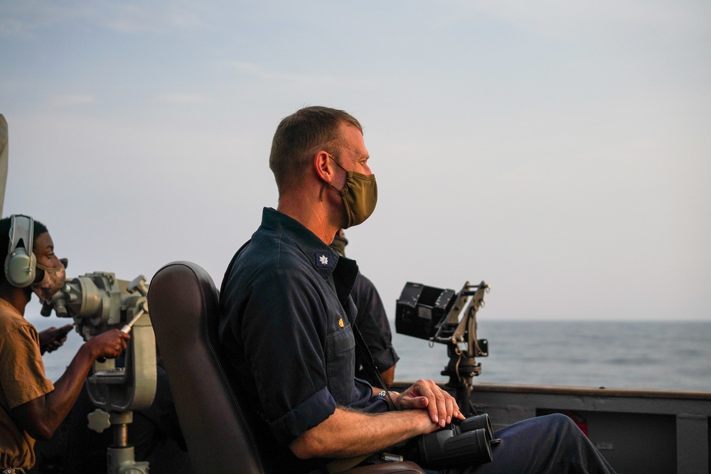 USS Halsey Conducts Routine Operations