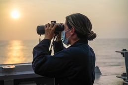 USS Halsey Conducts Routine Operations
