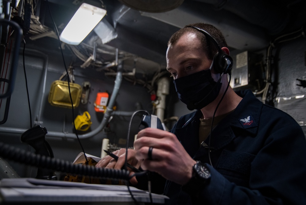 USS Carl Vinson (CVN 70) CIWS PAC Fire Exercise