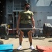 USS Germantown Marines and Sailors face off in weightlifting competition