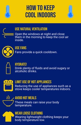 How to cool off when the heat turns up indoors