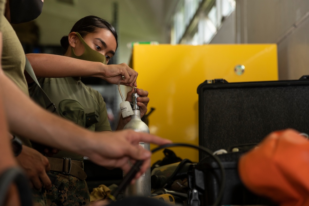 CBRN preventative maintenance checks and services