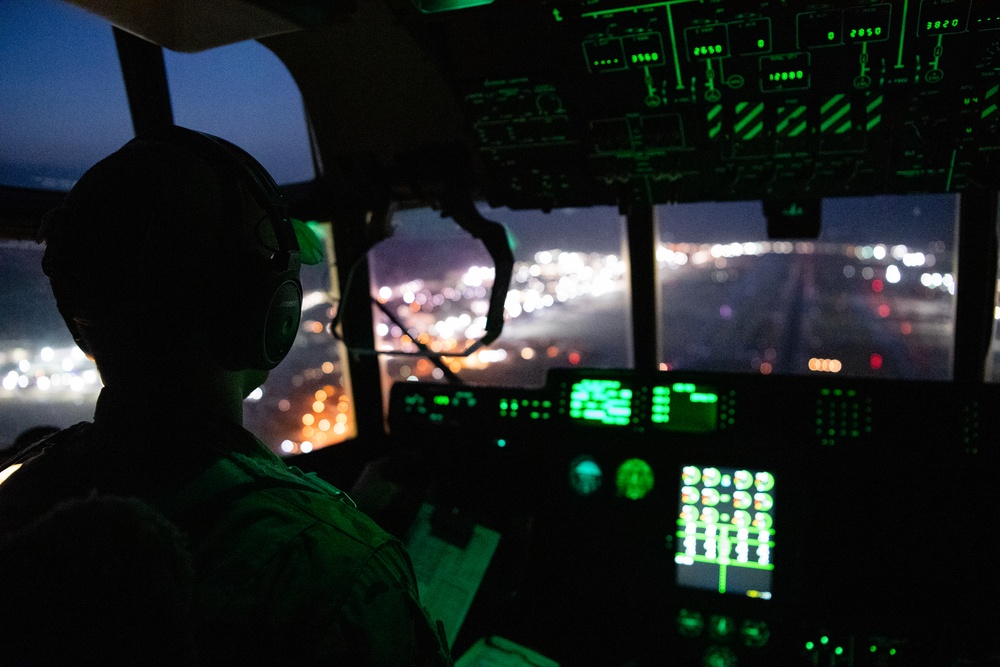 The 61st Expeditionary Airlift Squadron delivers cargo and passangers