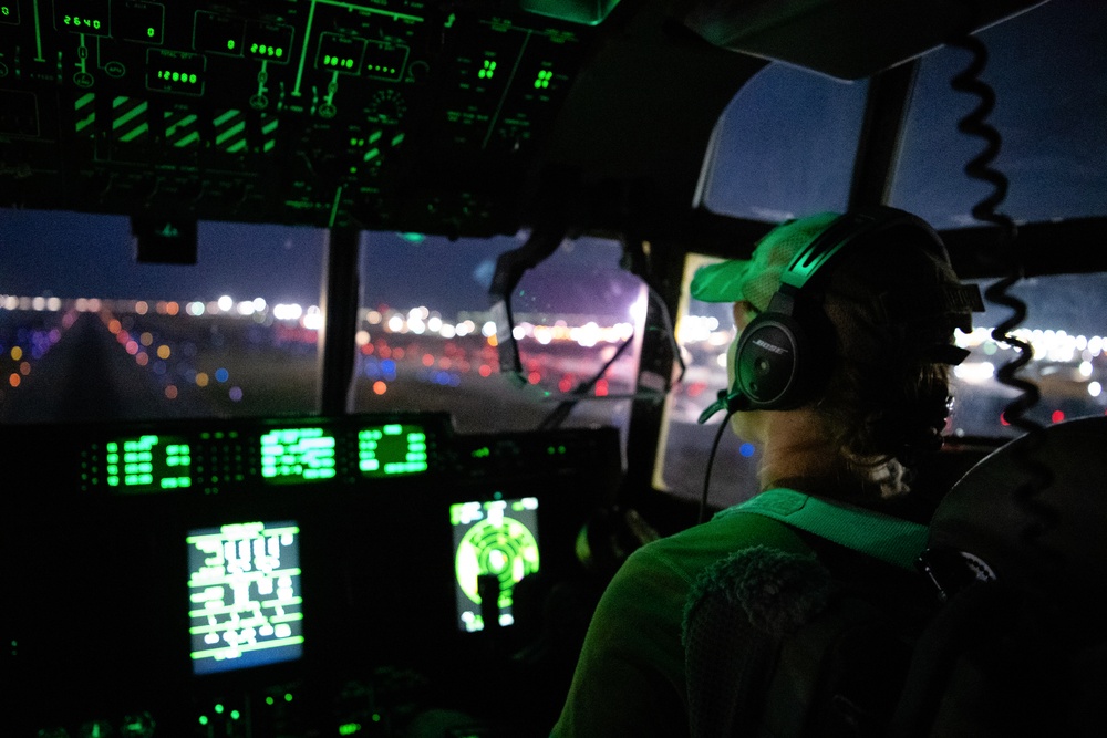 The 61st Expeditionary Airlift Squadron delivers cargo and passangers