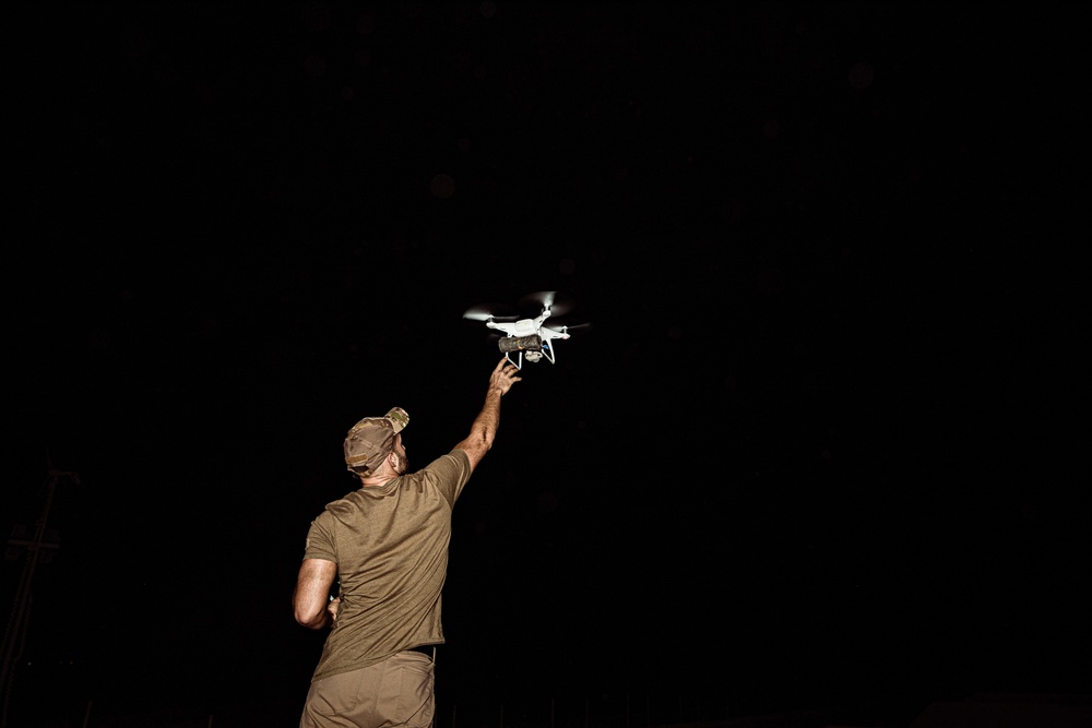 Counter UAS Exercise at Al Asad Air Base