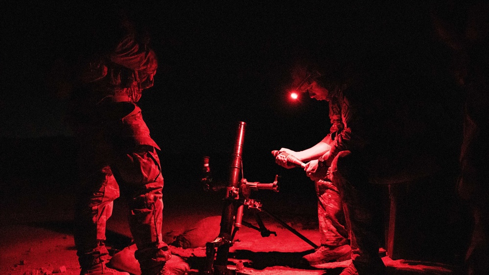 2-508th Brutal Company Mortar Live Fire Exercise