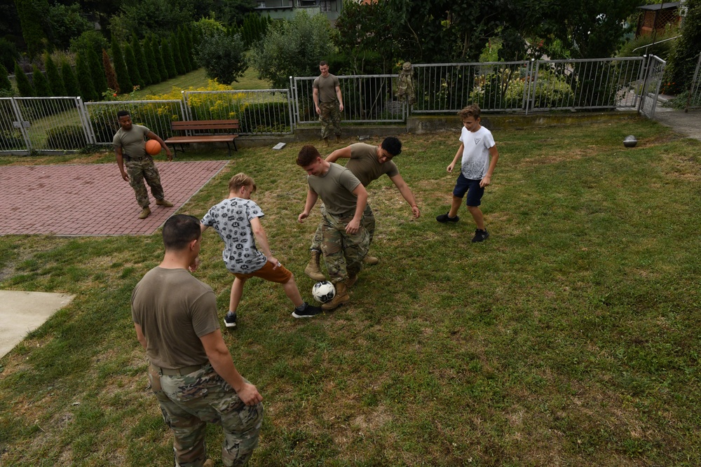 Soccer breaking down barriers in Poland