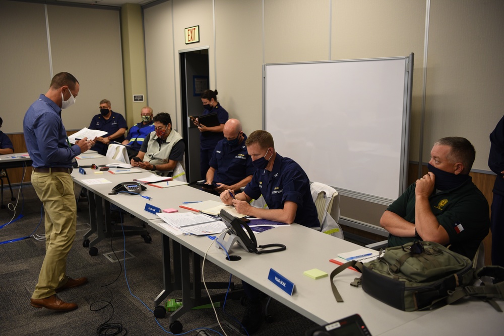 Coast Guard prepares for Hurricane Laura along Texas Coast