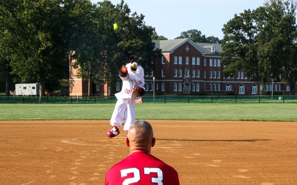 Intramural Softball Match: Screech Spectates All-Star Teams