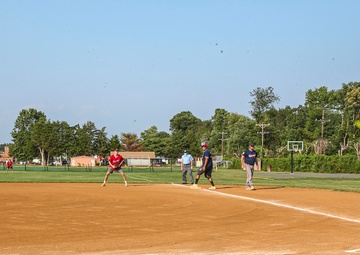 Intramural Softball Match: Screech Spectates All-Star Teams