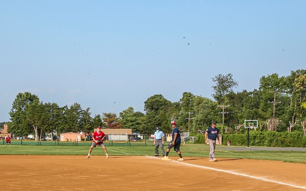 Intramural Softball Match: Screech Spectates All-Star Teams