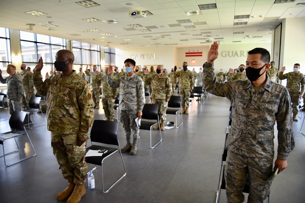 DC Air National Guard prepares in support of March on Washington 2020