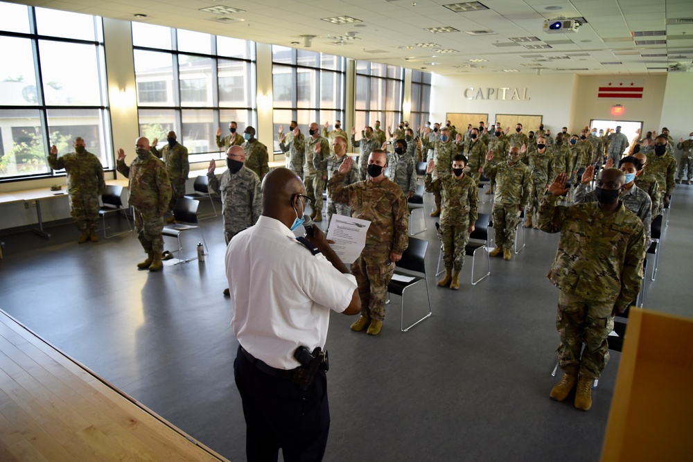 DC Air National Guard prepares in support of March on Washington 2020
