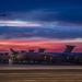 Sun sets over Dover AFB flight line