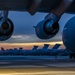 Sun sets over Dover AFB flight line