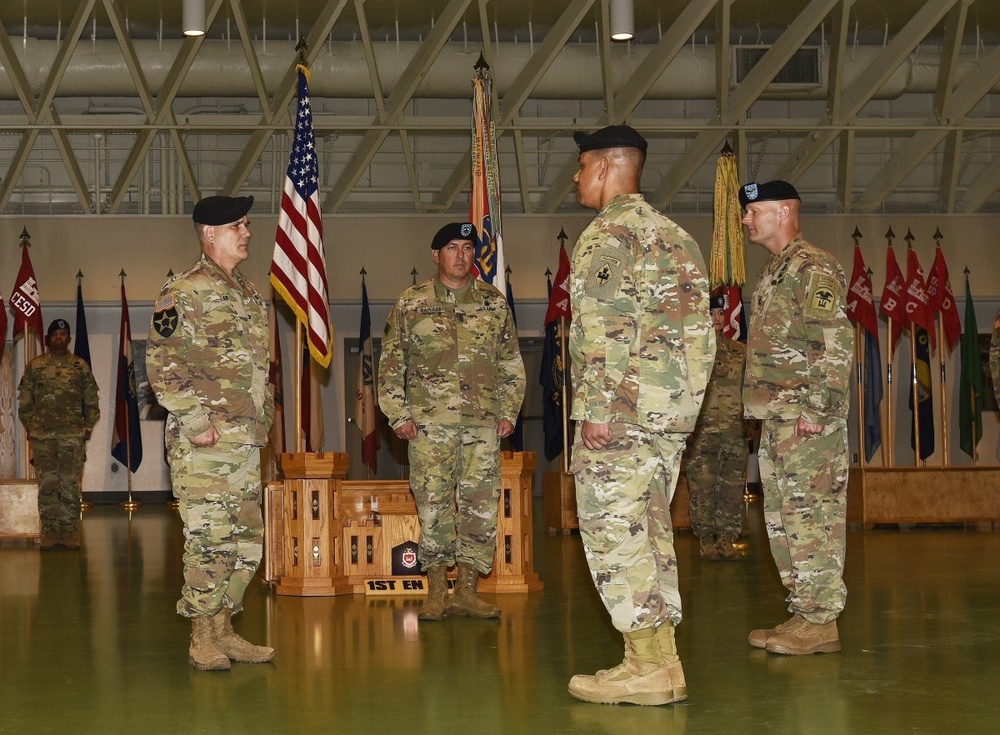 1st Engineer Brigade bids farewell to Korth, Ferguson, welcomes Law
