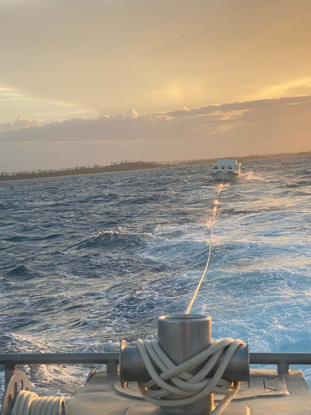 Coast Guard Boat Station San Juan rescues 1 Grenadian, 1 Bahamian aboard disabled and adrift vessel off Vega Baja, Puerto Rico