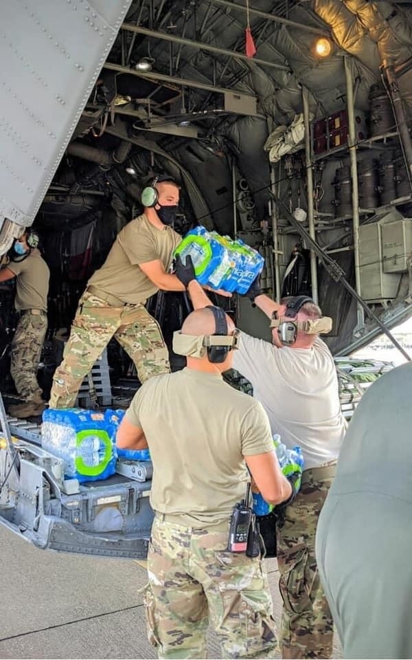 Texas Air National Guard supports response efforts after Hurricane Laura