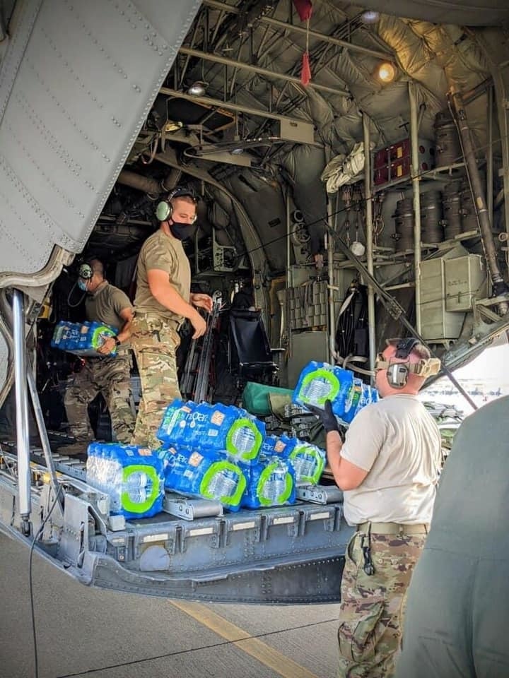 Texas Air National Guard supports response efforts after Hurricane Laura
