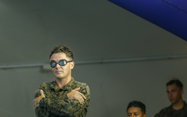 2nd ANGLICO performs Swim Qualification